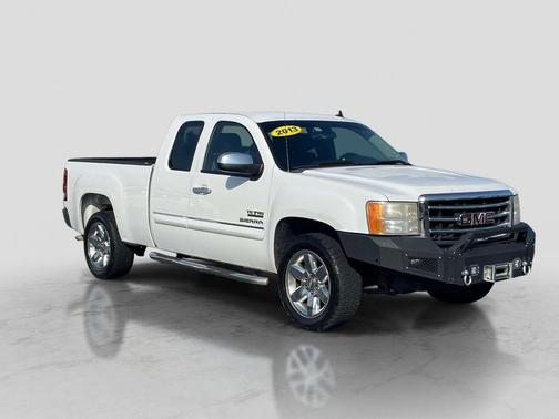 Summit White 2013 GMC Sierra 1500 SLE1