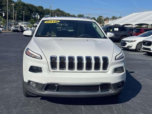 Bright White Clearcoat 2018 Jeep Cherokee Limited