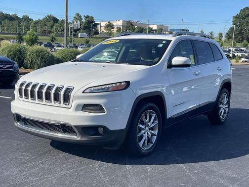Bright White Clearcoat 2018 Jeep Cherokee Limited