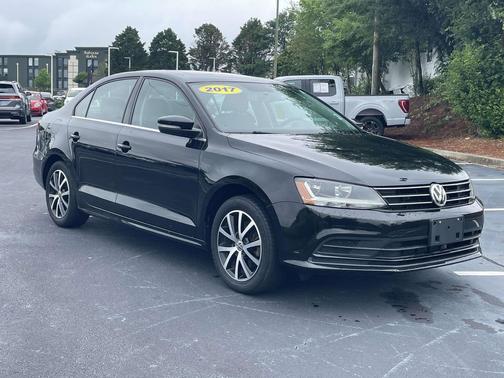 Black 2017 Volkswagen Jetta 1.4T SE