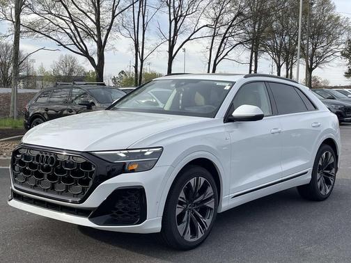White 2026 Audi Q8 55 Prestige