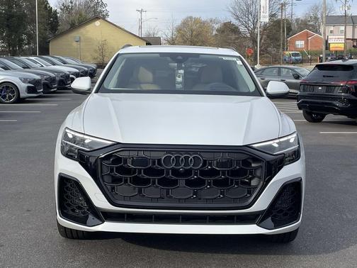 White 2026 Audi Q8 55 Prestige