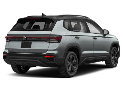Monument Gray w/Deep Black Roof 2026 Volkswagen Taos SE Black