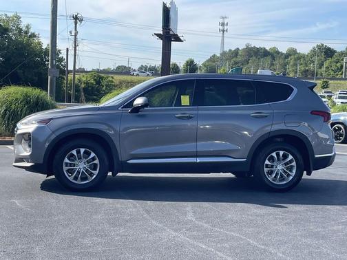 Machine Gray 2019 Hyundai SANTA FE SEL 2.4