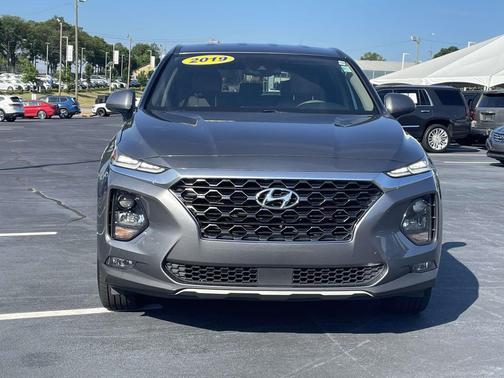 Machine Gray 2019 Hyundai SANTA FE SEL 2.4