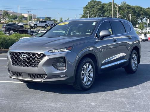 Machine Gray 2019 Hyundai SANTA FE SEL 2.4