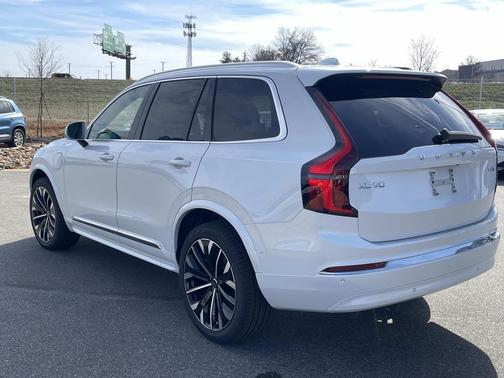 Crystal White Pearl 2026 Volvo XC90 Plug-In Hybrid Ultra, T8 AWD, Electric/Gasoline, Bright, 7 Seats