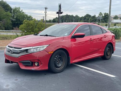 Rallye Red 2017 Honda Civic LX