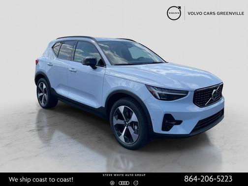 Cloud Blue 2026 Volvo XC40 Plus, B5 AWD Gas (mild hybrid), Dark