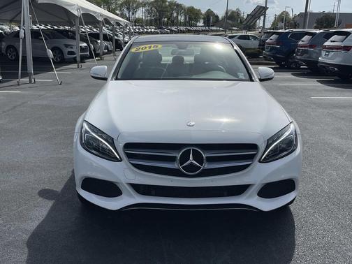 White 2015 Mercedes-Benz C-Class C 300 4MATIC Luxury