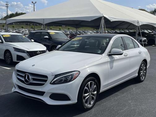White 2015 Mercedes-Benz C-Class C 300 4MATIC Luxury