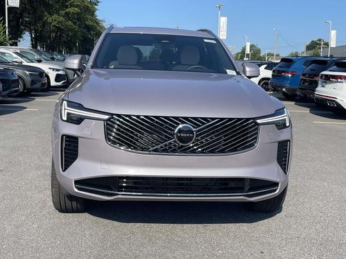 Aurora Silver 2026 Volvo XC90 Core, B5 AWD Gas (mild hybrid), Gasoline, Bright, 7 Seats