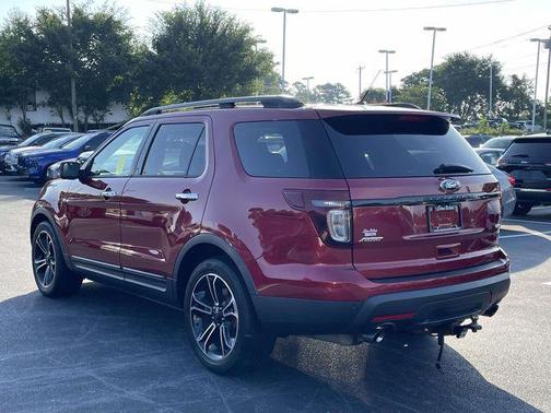 Ruby Red Metallic 2014 Ford Explorer Sport