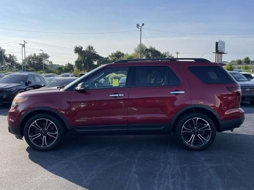 Ruby Red Metallic Tinted Clearcoat 2014 Ford Explorer Sport
