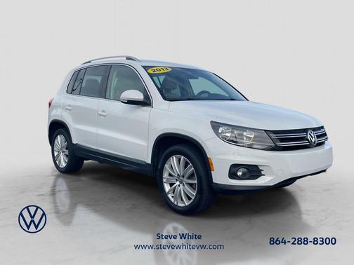 Candy White 2013 Volkswagen Tiguan SE