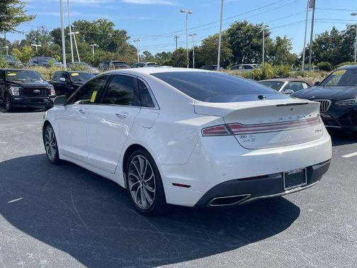 White Platinum Metallic Tri-Coat 2018 Lincoln MKZ Reserve I