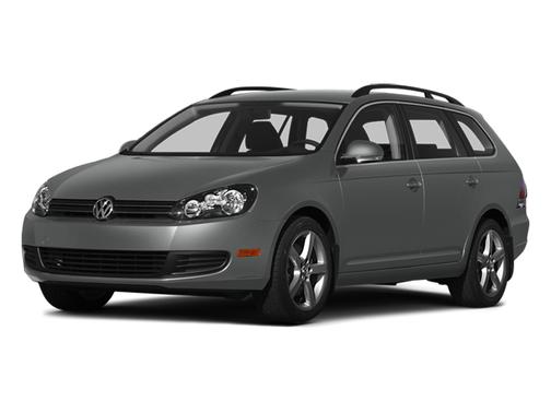 White 2014 Volkswagen Jetta SportWagen Auto SE w/Sunroof