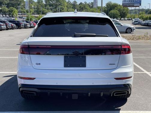White 2026 Audi Q8 55 Premium Plus