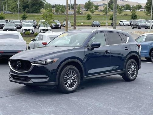 Deep Crystal Blue Mica 2019 Mazda CX-5 Touring