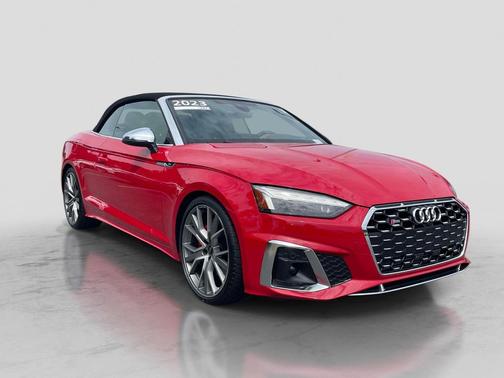 Tango Red Metallic/Black Roof 2023 Audi S5 Premium Plus TFSI quattro Tiptronic