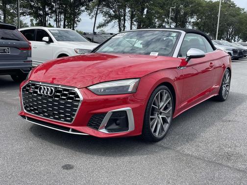 Tango Red Metallic/Black Roof 2023 Audi S5 Premium Plus TFSI quattro Tiptronic