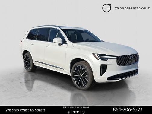 2026 Volvo XC90 Plug-In Hybrid Plus, T8 AWD, Electric/Gasoline, Bright, 7 Seats