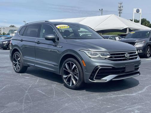 Platinum Gray Metallic 2022 Volkswagen Tiguan 2.0T SEL R-Line 4MOTION