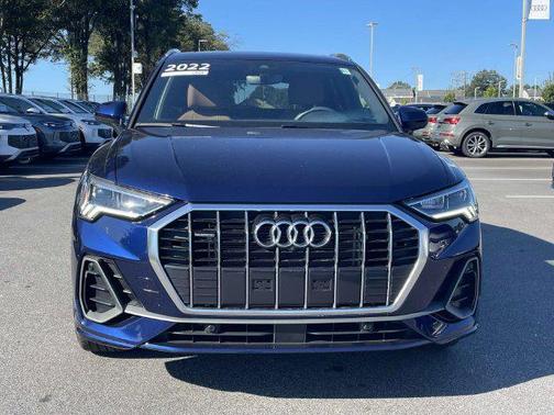 Navarra Blue Metallic 2022 Audi Q3 45 S line Premium Plus