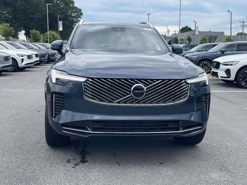Denim Blue Metallic 2026 Volvo XC90 Core, B5 AWD Gas (mild hybrid), Gasoline, Bright, 7 Seats