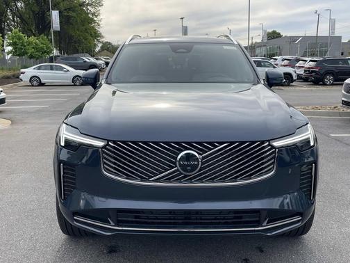Denim Blue Metallic 2026 Volvo XC90 Plus, B6 AWD Gas (mild hybrid), Gasoline, Bright, 7 Seats