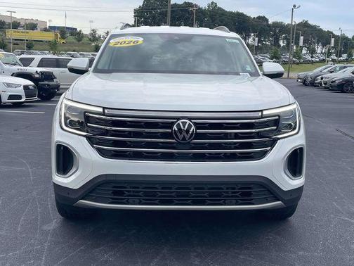 Opal White 2026 Volkswagen Atlas 2.0T SE w/Technology
