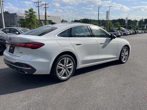 Glacier White Metallic 2026 Audi A5 Prestige TFSI quattro S tronic