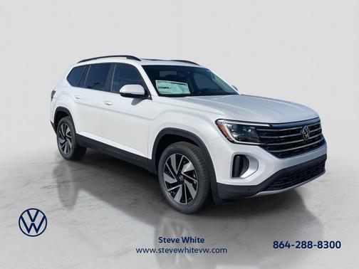 White 2026 Volkswagen Atlas 2.0T SE w/Technology