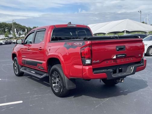 Barcelona Red Metallic 2023 Toyota Tacoma SR