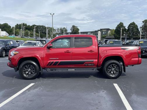 Barcelona Red Metallic 2023 Toyota Tacoma SR
