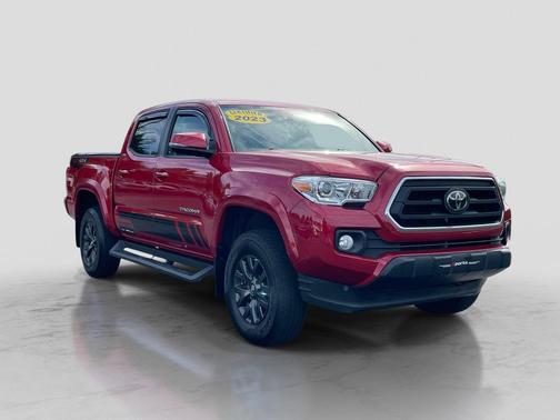 Barcelona Red Metallic 2023 Toyota Tacoma SR