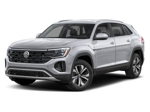 Silver Mist Metallic 2024 Volkswagen Atlas Cross Sport 2.0T SE w/Technology