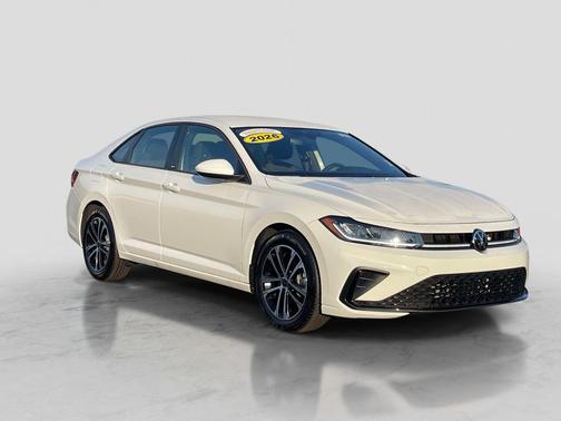 Pure White 2026 Volkswagen Jetta 1.4T S