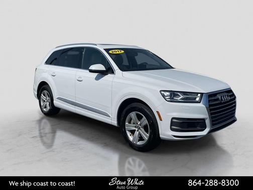White 2017 Audi Q7 2.0T Premium