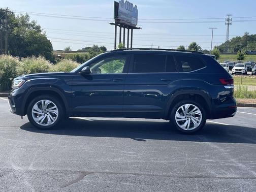 Tourmaline Blue Metallic 2023 Volkswagen Atlas 3.6L SE w/Technology