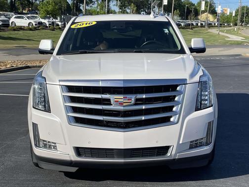 Crystal White Tricoat 2016 Cadillac Escalade ESV Premium