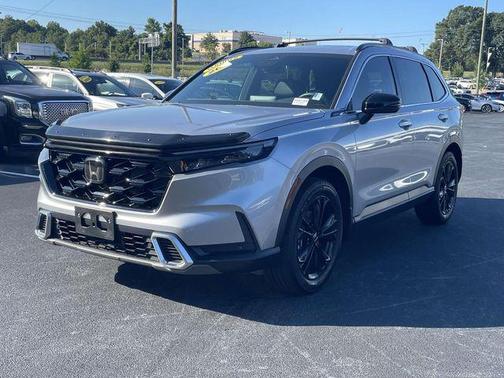 Lunar Silver Metallic 2024 Honda CR-V Hybrid Sport Touring AWD