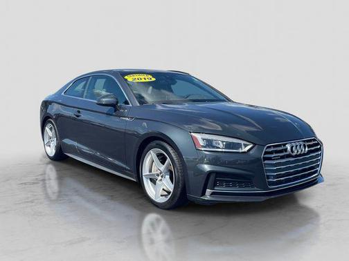 Manhattan Gray Metallic 2019 Audi A5 2.0T Premium Plus