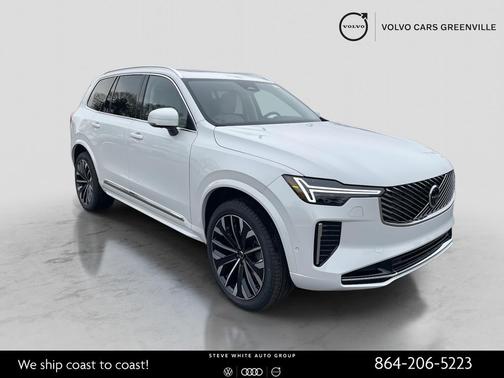 2026 Volvo XC90 Plug-In Hybrid Ultra, T8 AWD, Electric/Gasoline, Bright, 7 Seats