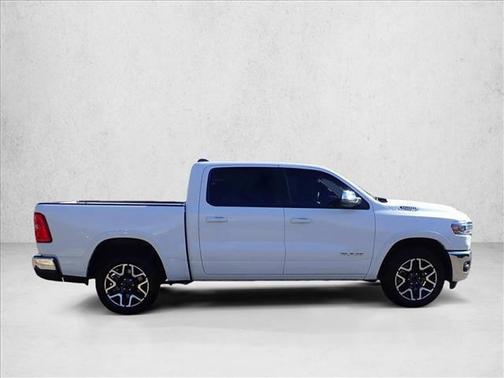 Bright White Clearcoat 2025 RAM 1500 Laramie