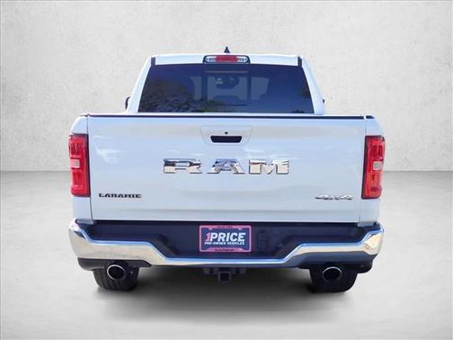 Bright White Clearcoat 2025 RAM 1500 Laramie