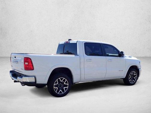 Bright White Clearcoat 2025 RAM 1500 Laramie