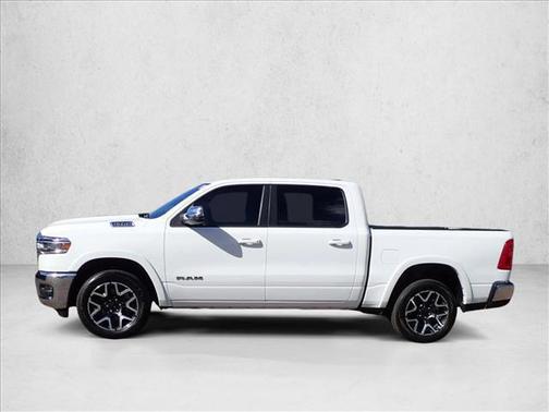 Bright White Clearcoat 2025 RAM 1500 Laramie