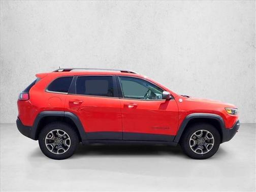 Spitfire Orange Clearcoat 2021 Jeep Cherokee Trailhawk