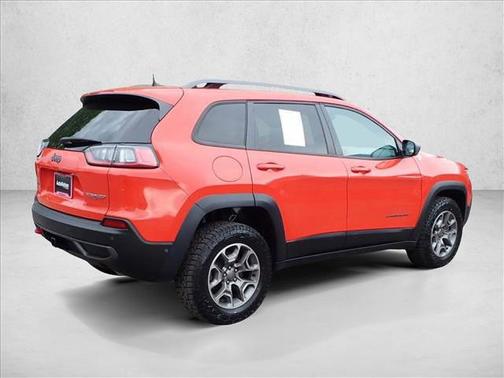 Spitfire Orange Clearcoat 2021 Jeep Cherokee Trailhawk